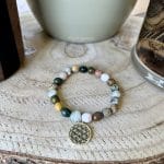 Bracelet jaspe orbiculaire