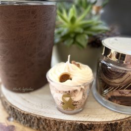 Mini Bougie Rocher Praliné