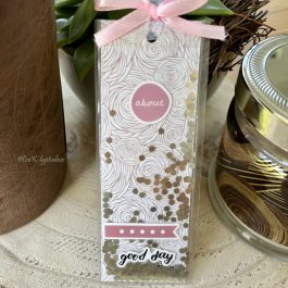 Marque page fait main