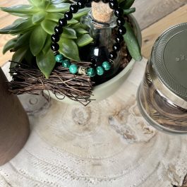 Bracelet en malachite
