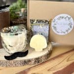 Cadeau homme : bougie, choppe de bière et savon à la bière