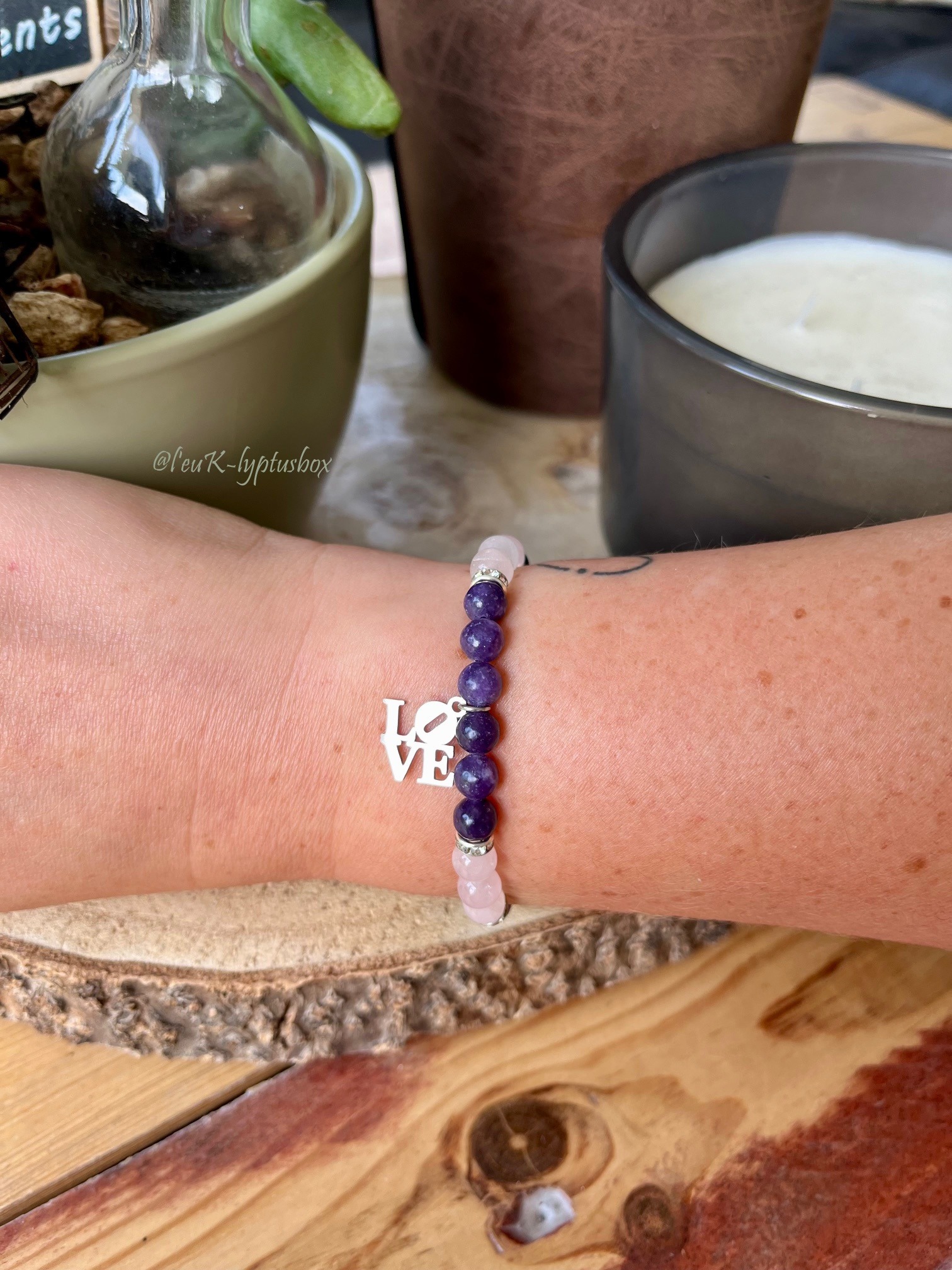 pierres de quartz rose pour la concentration